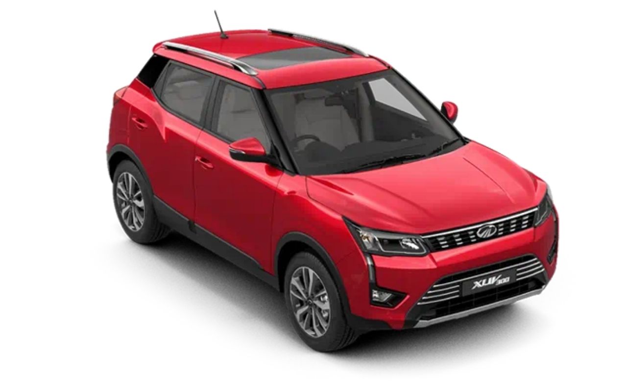 2022 Mahindra XUV300 Facelift Rendered