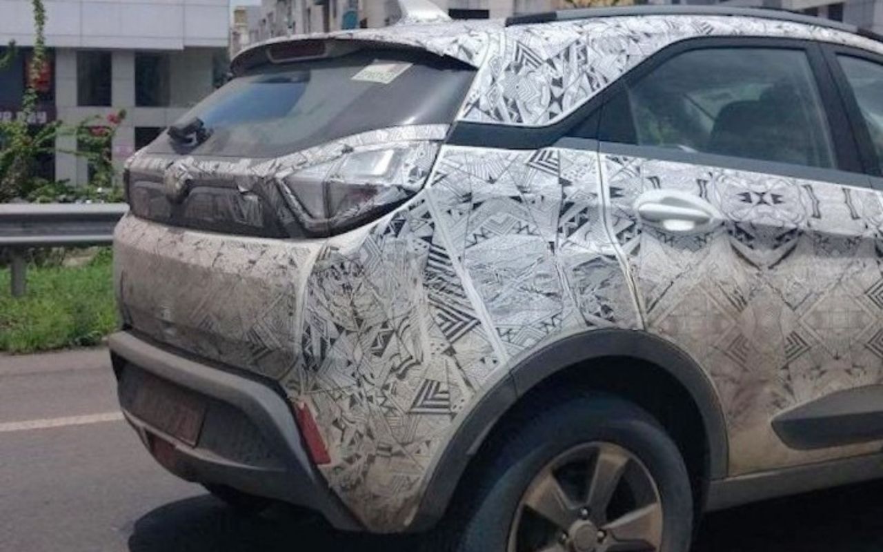 Tata Nexon Test Mule Spied Testing – CNG, Hybrid Or Flex Fuel?